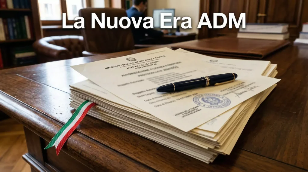 Riforma Licenze ADM Novembre 2026: Nuove Regole e Impatto sugli Operatori Crypto